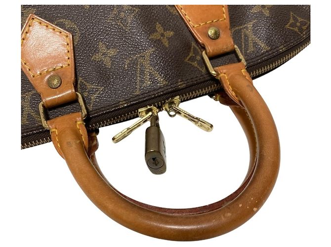 Bolsa Louis Vuitton Alma MM Monogram Marrom - vista 10