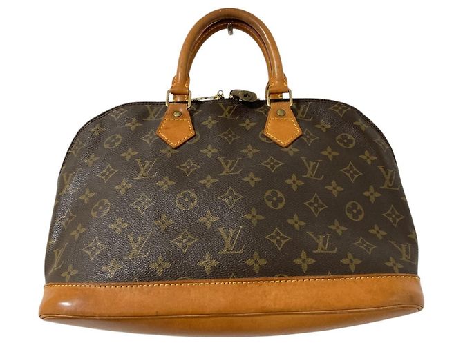 Bolsa Louis Vuitton Alma MM Monogram Marrom - vista 2