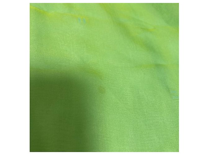 Hermès Hermes Silk Sheer Stole Green - view 12