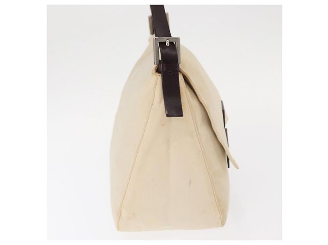 Fendi Fendi mamma baguette monogram small Beige - vista 4
