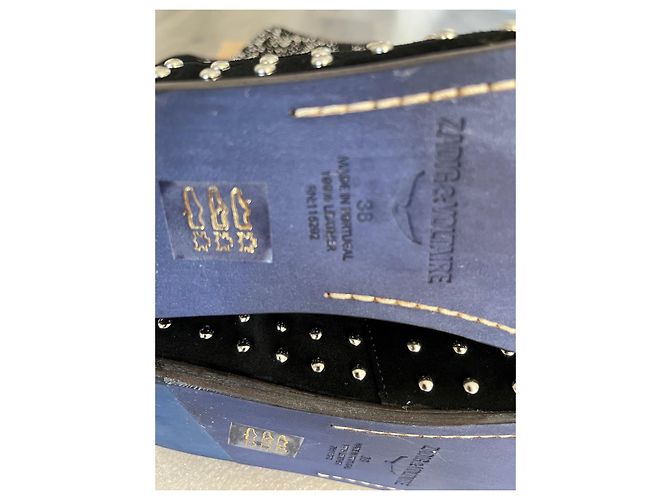 Zadig & Voltaire Stivali Santa High Dream Studs Neri Nero - vista 10