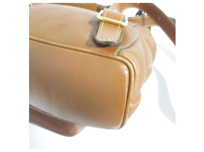 Gucci Bamboo Leder Mini-Rucksack Braun - vue 14