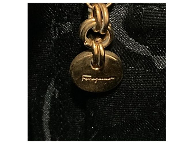 Borsa 2-way Salvatore Ferragamo Vara Ribbon Nero - vista 13