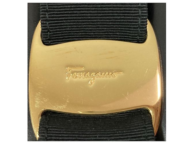 Borsa 2-way Salvatore Ferragamo Vara Ribbon Nero - vista 18