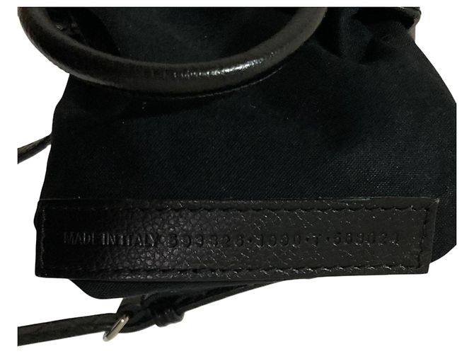 Everyday Borsa a tracolla Balenciaga Black Shopping Phone Holder Nero - vista 12