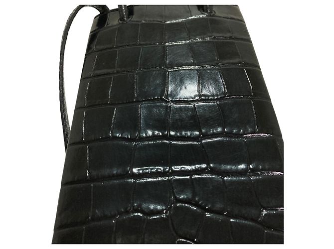 Everyday Borsa a tracolla Balenciaga Black Shopping Phone Holder Nero - vista 16