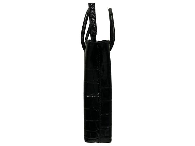 Everyday Borsa a tracolla Balenciaga Black Shopping Phone Holder Nero - vista 2