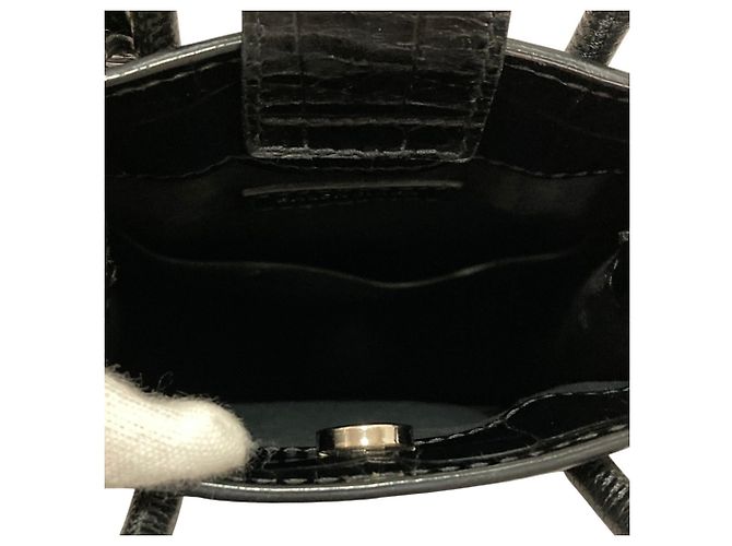 Everyday Borsa a tracolla Balenciaga Black Shopping Phone Holder Nero - vista 6