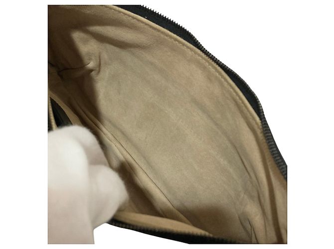 Mini borsa a mano in pelle Bottega Veneta Nero - vista 17