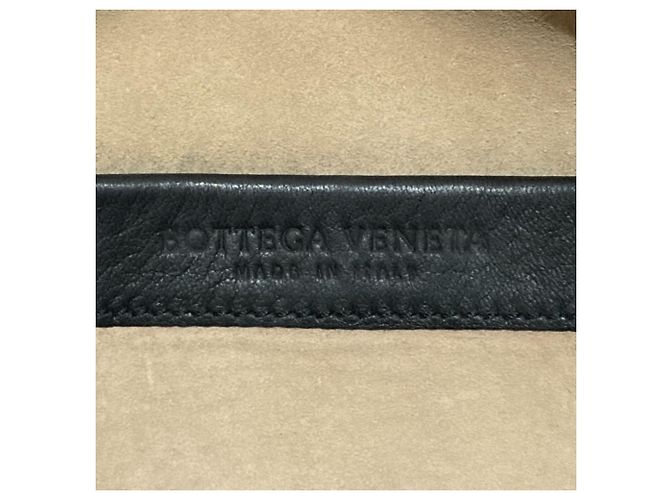 Mini borsa a mano in pelle Bottega Veneta Nero - vista 9