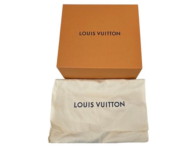 Borsa a tracolla con catena Louis Vuitton Lockme Ever Mini Grigio - vista 17