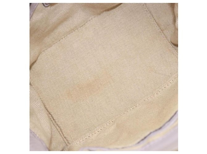 MCM Handtasche Leder 2way Grau Gold Auth 203213 Braun Golden - Ansicht 31
