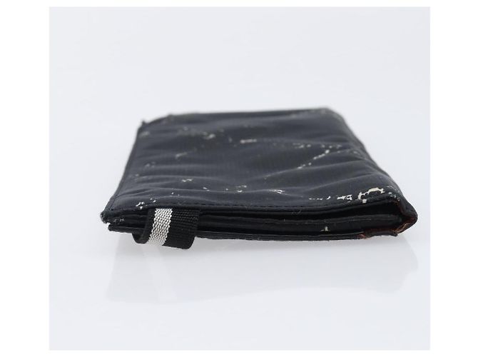 Cartera larga CHANEL Travel Line de lona negra CC Auth bs37172 Negro - vista 5