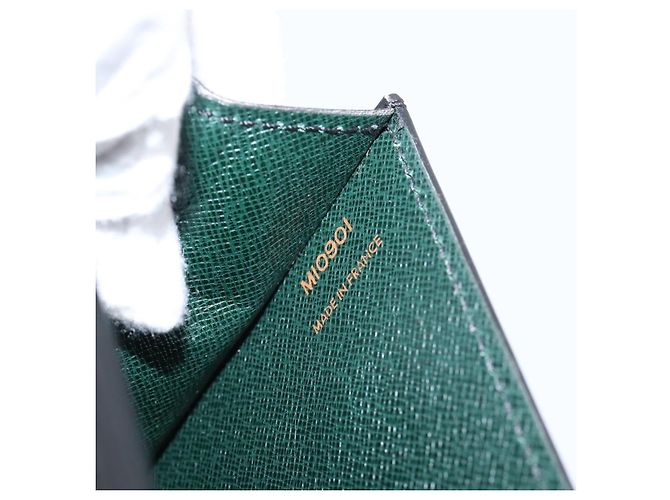 LOUIS VUITTON Epi Trapeze Clutch Tasche Schwarz M80165 LV Auth mr2951 - Ansicht 12