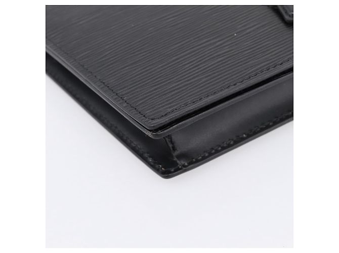 LOUIS VUITTON Epi Trapeze Clutch Tasche Schwarz M80165 LV Auth mr2951 - Ansicht 14