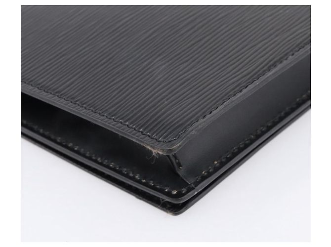 LOUIS VUITTON Epi Trapeze Clutch Tasche Schwarz M80165 LV Auth mr2951 - Ansicht 16