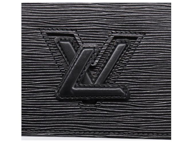 LOUIS VUITTON Epi Trapeze Clutch Tasche Schwarz M80165 LV Auth mr2951 - Ansicht 17