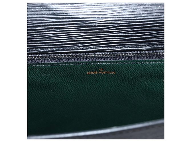 LOUIS VUITTON Epi Trapeze Clutch Tasche Schwarz M80165 LV Auth mr2951 - Ansicht 18