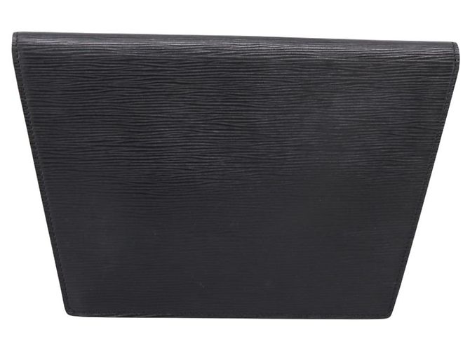 LOUIS VUITTON Epi Trapeze Clutch Tasche Schwarz M80165 LV Auth mr2951 - Ansicht 2
