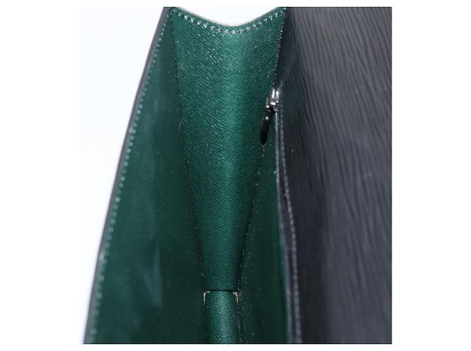 LOUIS VUITTON Epi Trapeze Clutch Tasche Schwarz M80165 LV Auth mr2951 - Ansicht 20