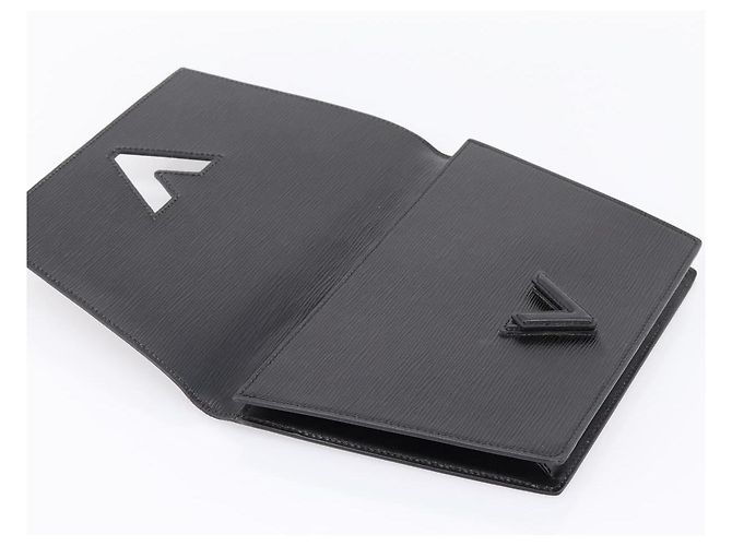 LOUIS VUITTON Epi Trapeze Clutch Tasche Schwarz M80165 LV Auth mr2951 - Ansicht 8