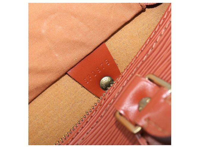 Borsa a mano LOUIS VUITTON Epi Speedy 25 Brown M43013 LV Auth ep16007A Marrone - vista 12