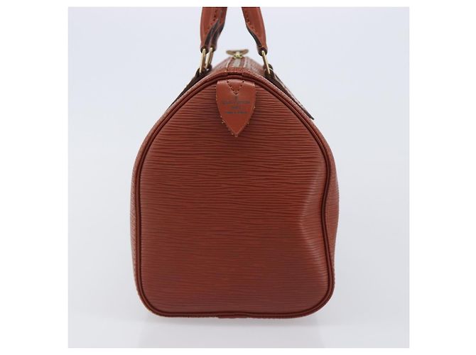 Borsa a mano LOUIS VUITTON Epi Speedy 25 Brown M43013 LV Auth ep16007A Marrone - vista 3