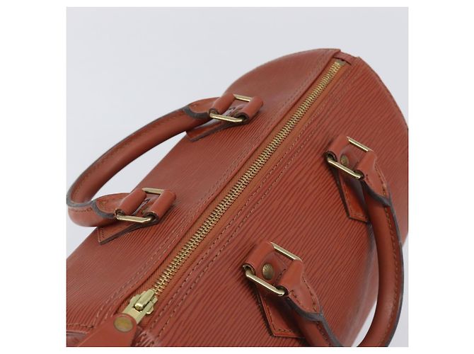 Borsa a mano LOUIS VUITTON Epi Speedy 25 Brown M43013 LV Auth ep16007A Marrone - vista 6