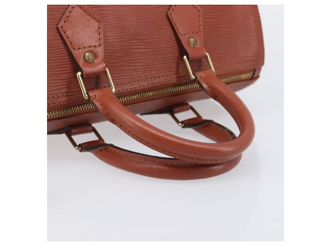 Borsa a mano LOUIS VUITTON Epi Speedy 25 Brown M43013 LV Auth ep16007A Marrone - vista 7