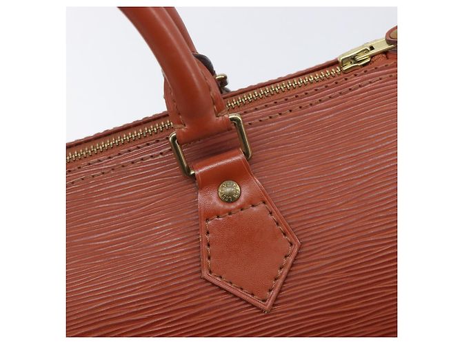 Borsa a mano LOUIS VUITTON Epi Speedy 25 Brown M43013 LV Auth ep16007A Marrone - vista 9