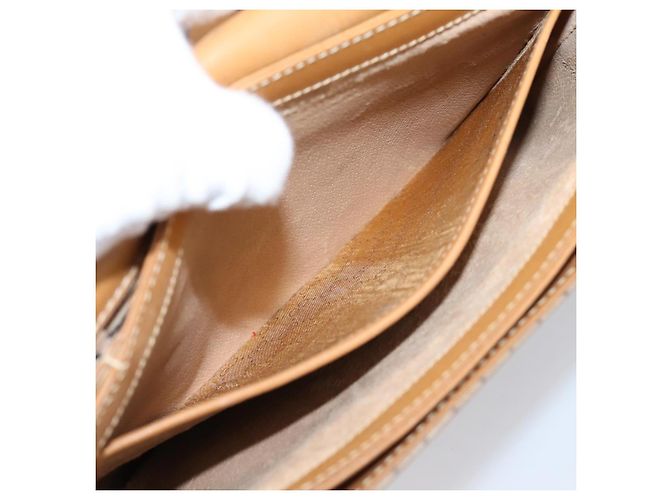 Bolso de hombro GUCCI Micro GG PVC Beige Tono Dorado 001 406 1780 Auth mr3049 - vista 20