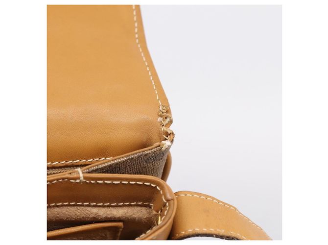 Bolso de hombro GUCCI Micro GG PVC Beige Tono Dorado 001 406 1780 Auth mr3049 - vista 26