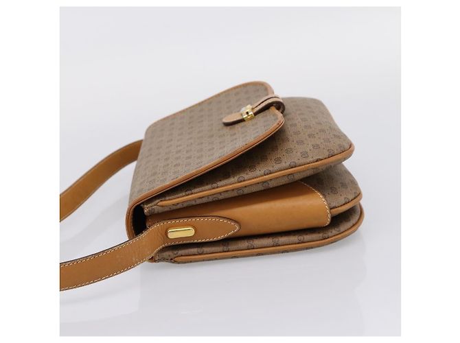 Bolso de hombro GUCCI Micro GG PVC Beige Tono Dorado 001 406 1780 Auth mr3049 - vista 4