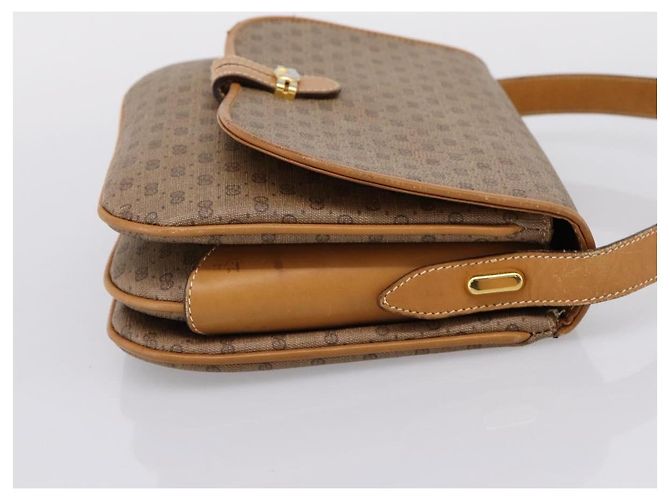 Bolso de hombro GUCCI Micro GG PVC Beige Tono Dorado 001 406 1780 Auth mr3049 - vista 5