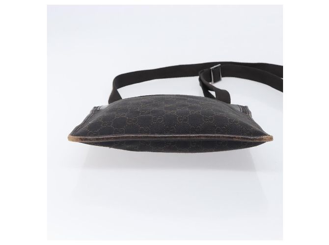 GUCCI GG Canvas Schultertasche Schwarz Silber 27639 Auth ep15846 - Ansicht 11