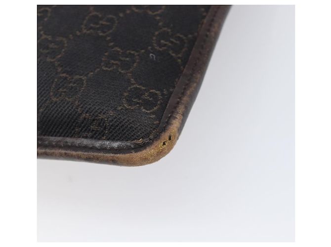 GUCCI GG Canvas Schultertasche Schwarz Silber 27639 Auth ep15846 - Ansicht 14