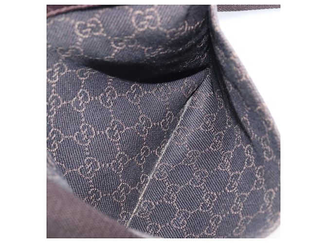 GUCCI GG Canvas Schultertasche Schwarz Silber 27639 Auth ep15846 - Ansicht 24