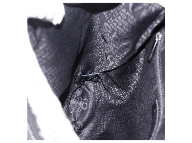 Bolso de hombro CHANEL Tweed Gray Silver CC Auth ar14307SAM Castaño Plata - vista 19