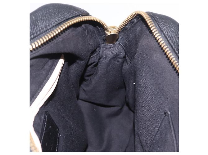 Chloé Borsa Chloe Paraty in pelle 2way Nero Oro Auth 206089V D'oro - vista 20