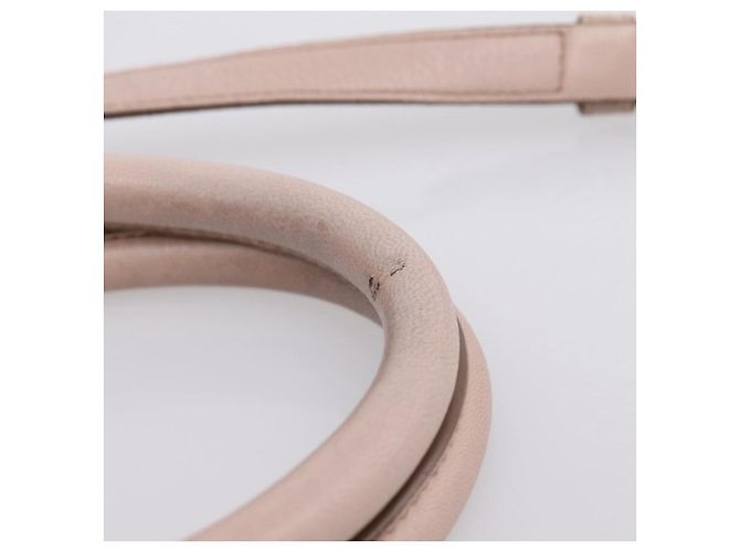 Borsa a tracolla Miu Miu Matelassé con catena in pelle 2way Rosa Argento Auth 206292A - vista 8