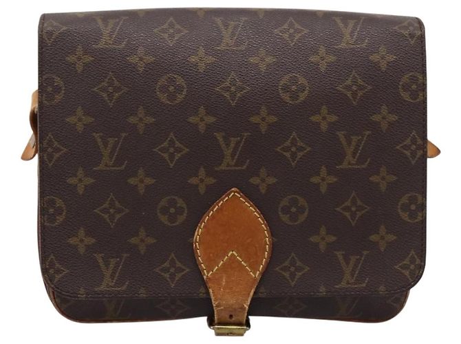 LOUIS VUITTON Monogram Cartouchiere GM Shoulder Bag M51252 LV Auth bs37135 Monogramma - vista 13