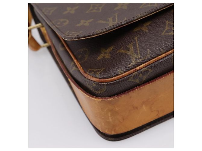 LOUIS VUITTON Monogram Cartouchiere GM Shoulder Bag M51252 LV Auth bs37135 Monogramma - vista 17