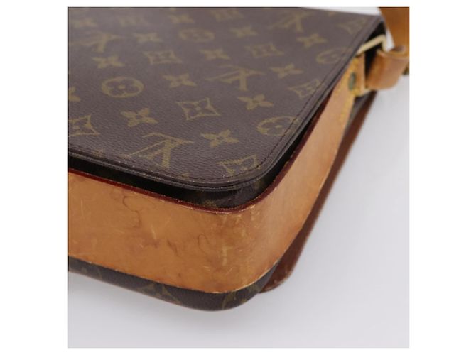 LOUIS VUITTON Monogram Cartouchiere GM Shoulder Bag M51252 LV Auth bs37135 Monogramma - vista 18