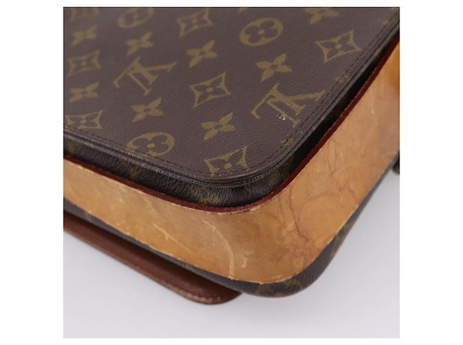 LOUIS VUITTON Monogram Cartouchiere GM Shoulder Bag M51252 LV Auth bs37135 Monogramma - vista 19
