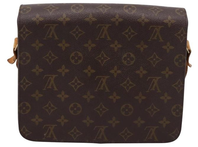LOUIS VUITTON Monogram Cartouchiere GM Shoulder Bag M51252 LV Auth bs37135 Monogramma - vista 2