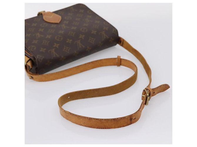 LOUIS VUITTON Monogram Cartouchiere GM Shoulder Bag M51252 LV Auth bs37135 Monogramma - vista 6