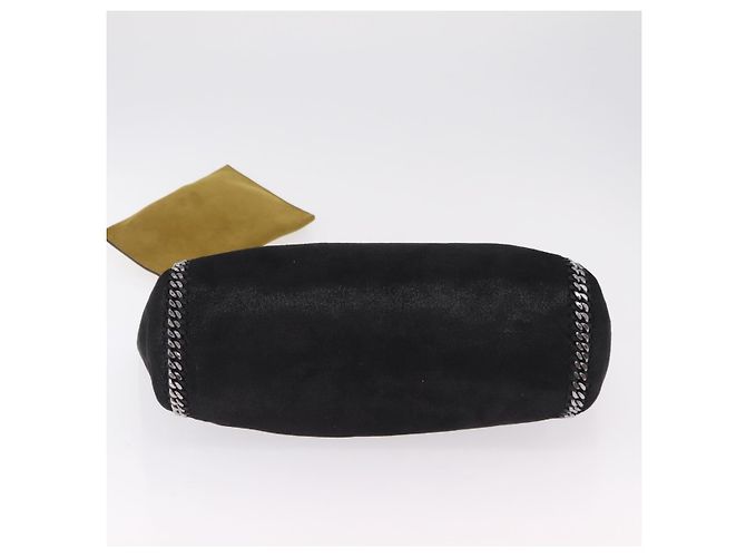 Stella Mc Cartney Borsa Tote con Catena Stella MacCartney polyester Black Silver 507185 Auth 206136A Nero Argento - vista 5
