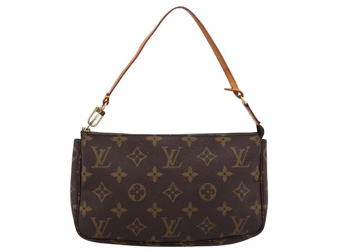 LOUIS VUITTON Monogram Pochette Accessoires Pouch M51980 LV Auth 206354A Monograma - vista 13