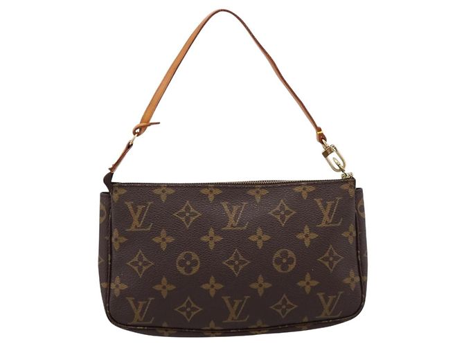 LOUIS VUITTON Monogram Pochette Accessoires Pouch M51980 LV Auth 206354A Monograma - vista 2