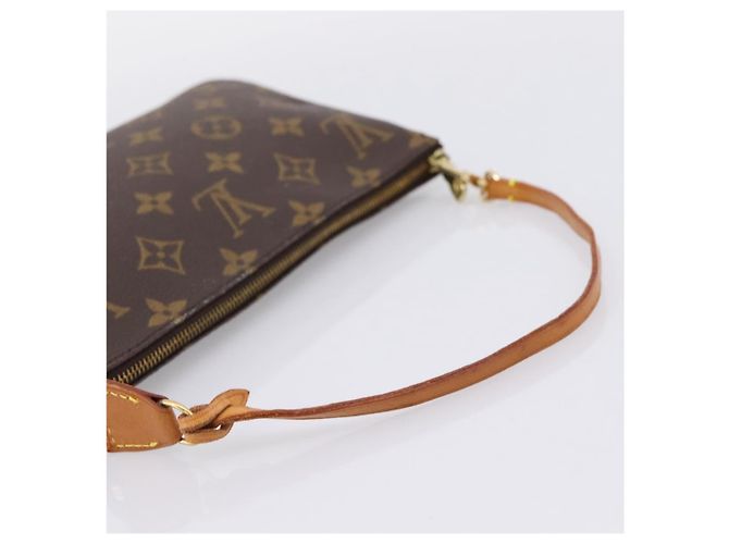 LOUIS VUITTON Monogram Pochette Accessoires Pouch M51980 LV Auth 206354A Monograma - vista 7